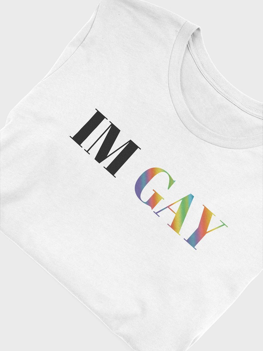 I'm Gay (Front/Back) - T-Shirt product image (4)