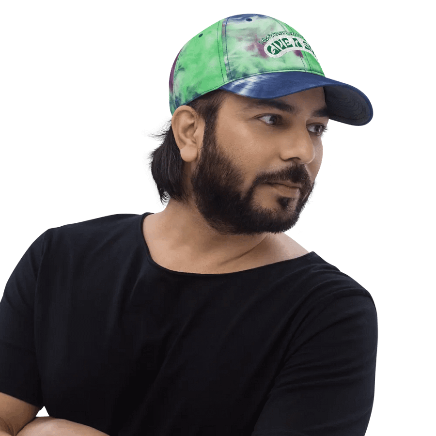GIVE A SH*T tie-dye dad hat product image (20)