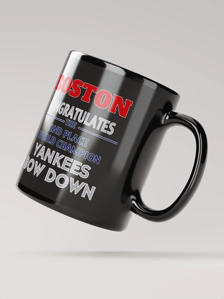 Boston Congratulates Yankees Bow Down Mug | MLB Rivals Locker product image (2)