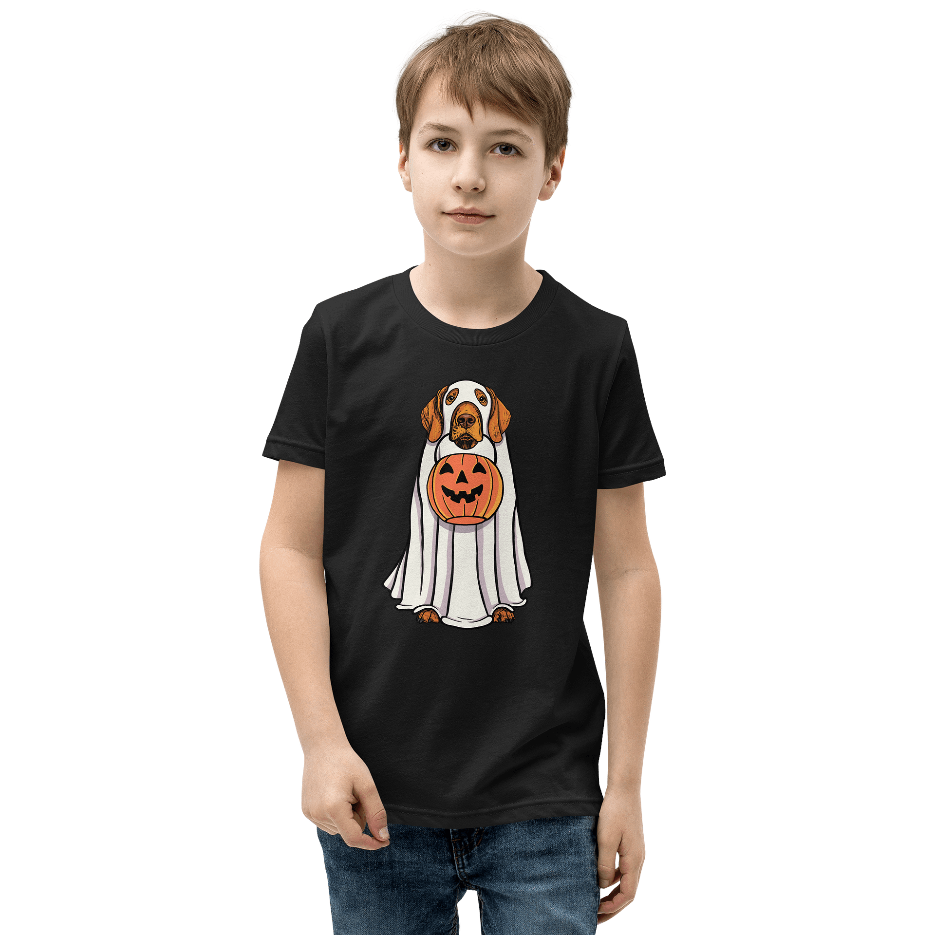 Halloween Vizsla Youth T-Shirt product image (1)
