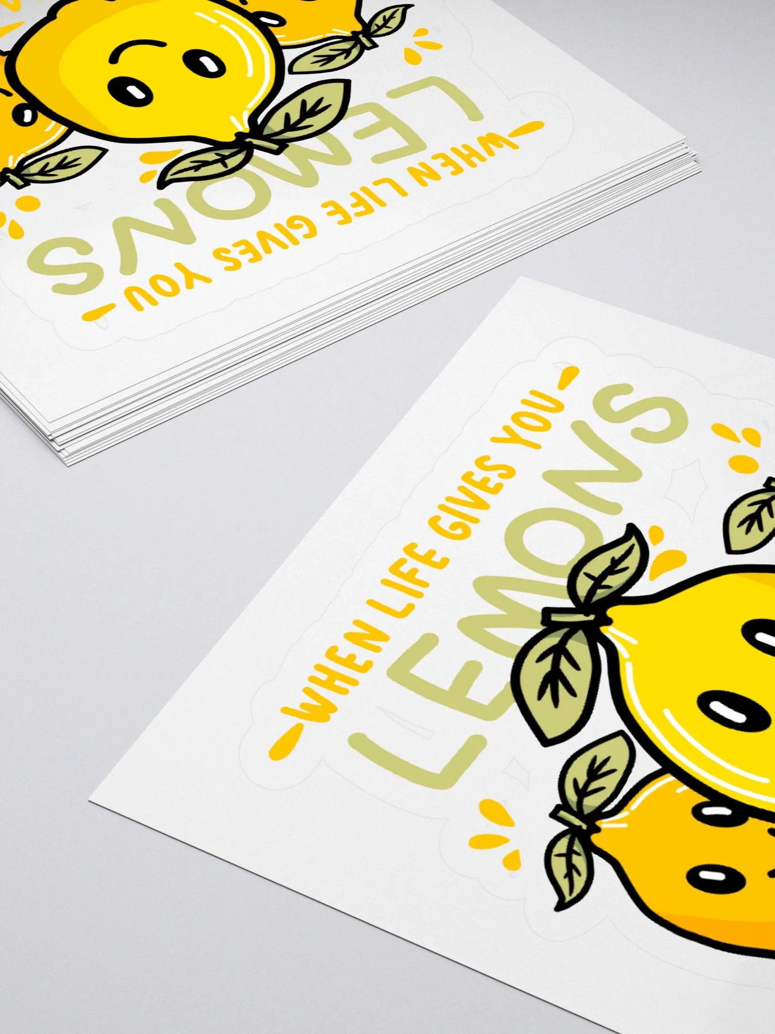 Lemonade Kiss Cut Stickers product image (10)