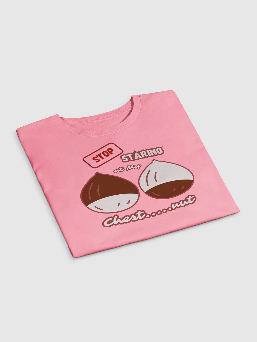 Stop Staring at My Chest....nut Women's Crop Top product image (11)