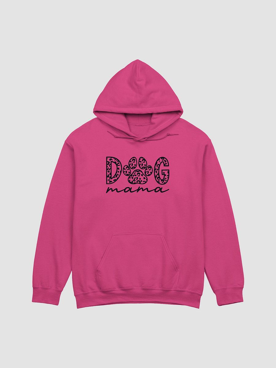 Leopard Print Dog Mama Hooded Sweatshirt | Cute Minimalistic Hoodie for Dog Moms product image (4)