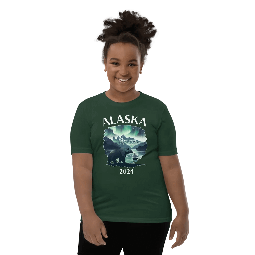 Alaska Wildlife 2024 Teens Dark T-Shirt product image (10)