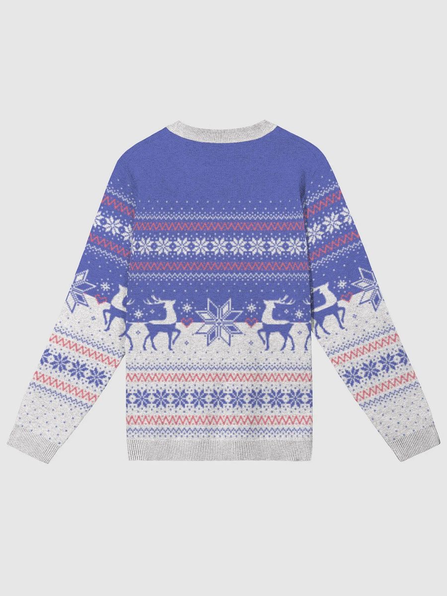 Happy Holidays Slogan Reindeer Sweater product image (9)