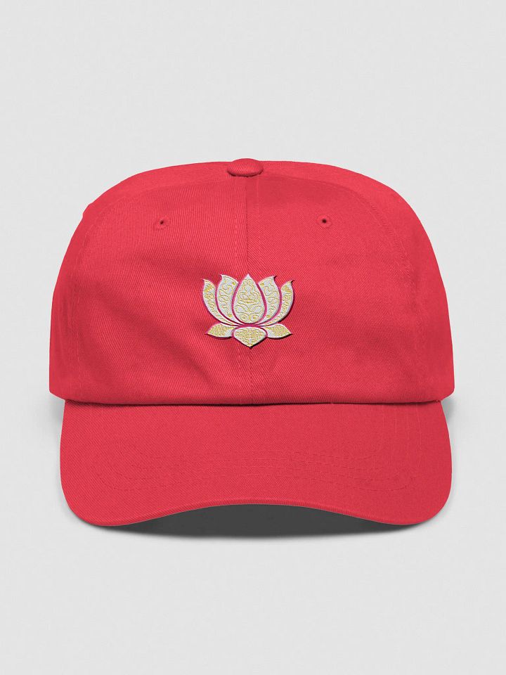 Golden Lotus Classic Dad Hat product image (1)