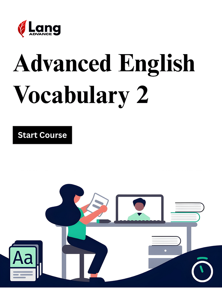 Advanced English Vocabulary 2 product image (1)