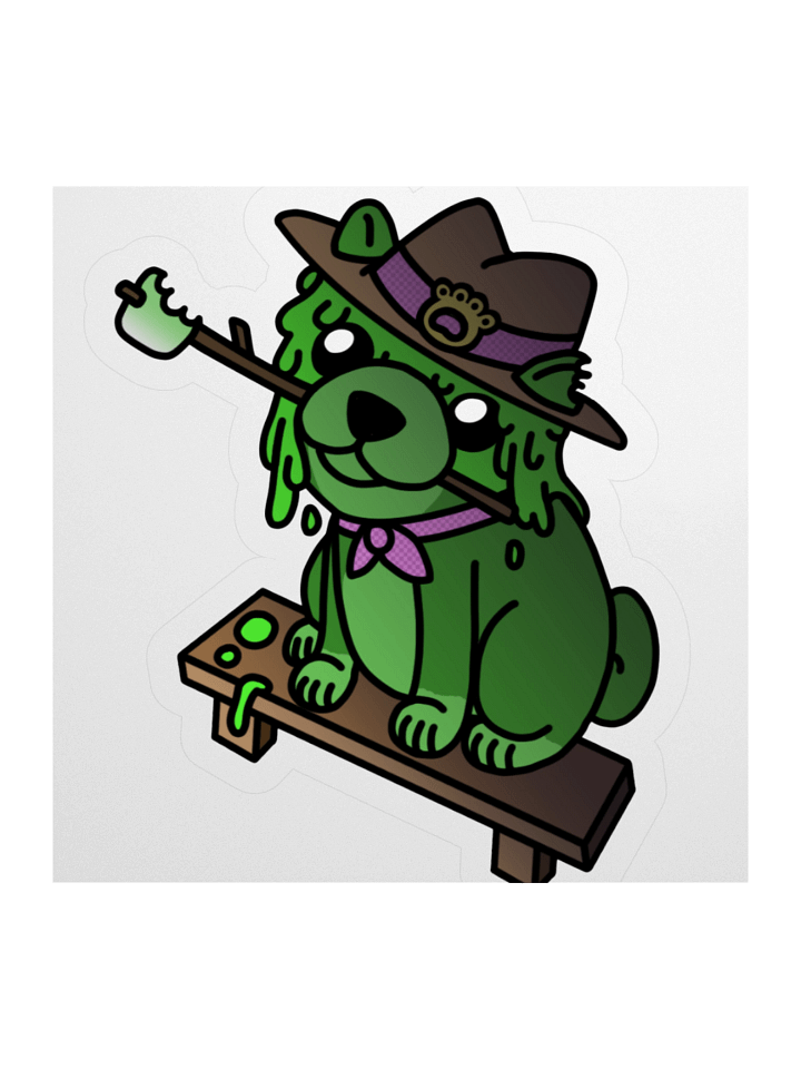 Camp Leader Obie KissCut Sticker! product image (1)