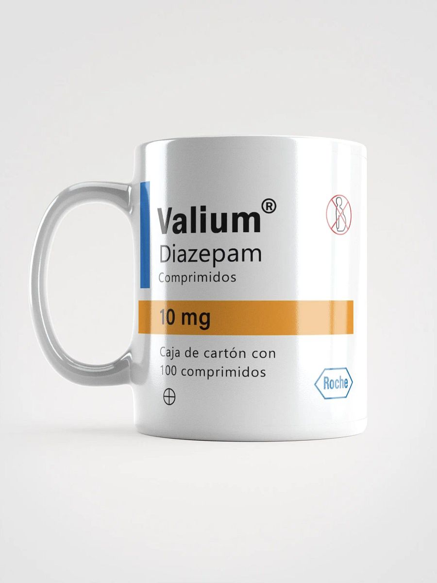 "Diazepam-spanish" Ceramic mug product image (6)