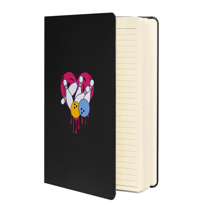 Heart Bowling Strike of Creativity Hardcover Notebook product image (2)