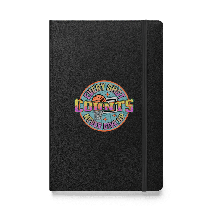 Every Shot Counts Basketball Retro Motivation Journal product image (1)