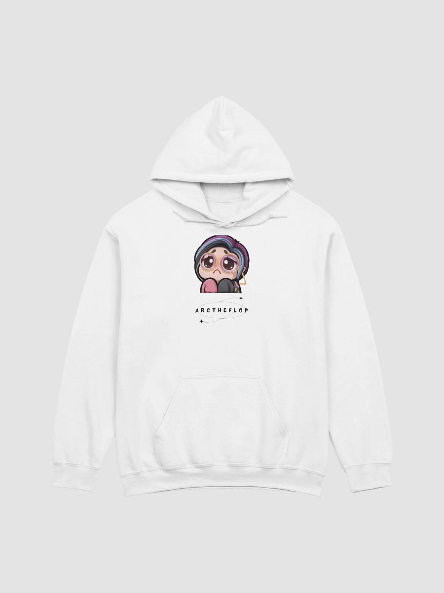 arc yui beg white hoodie product image (1)