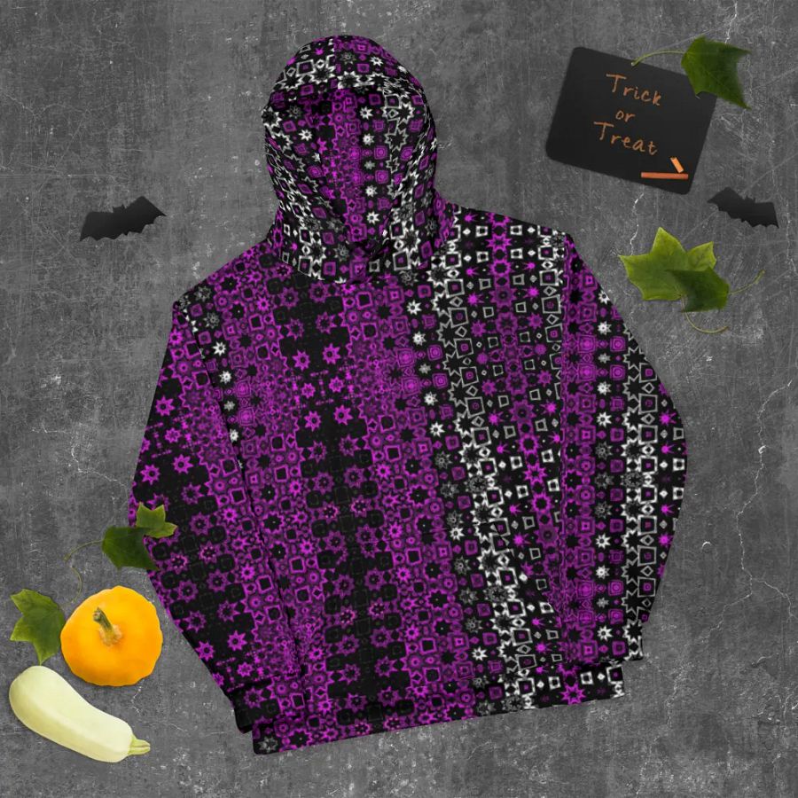That Stars Pattern Unisex All Over Print Pull Over Hoodie product image (10)