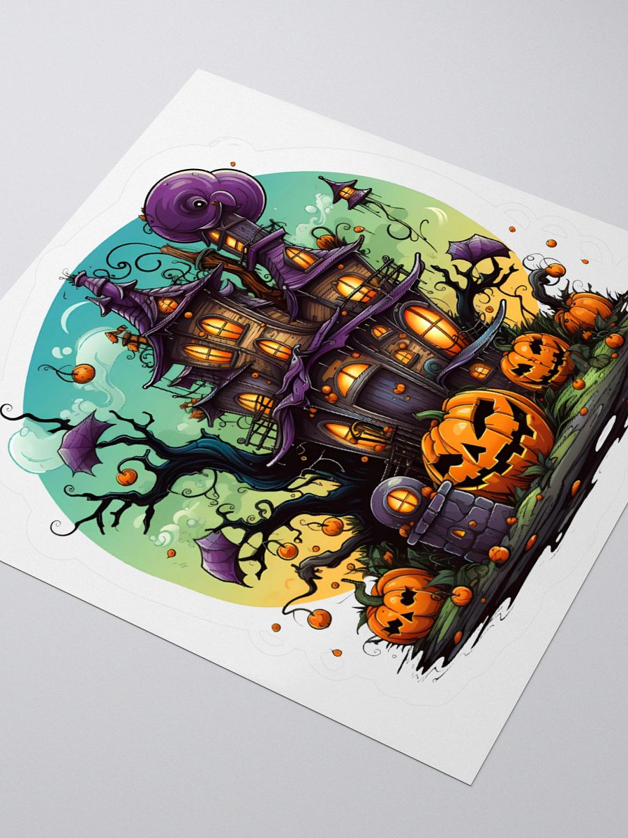 Halloween Haunted House Sticker product image (8)