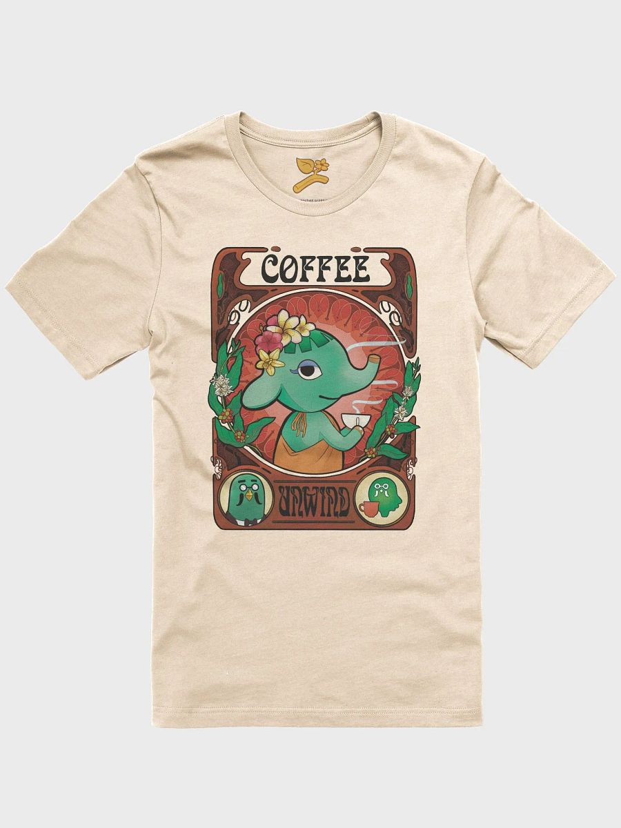 Art Nouveau Coffee-Core Opal T-Shirt product image (2)