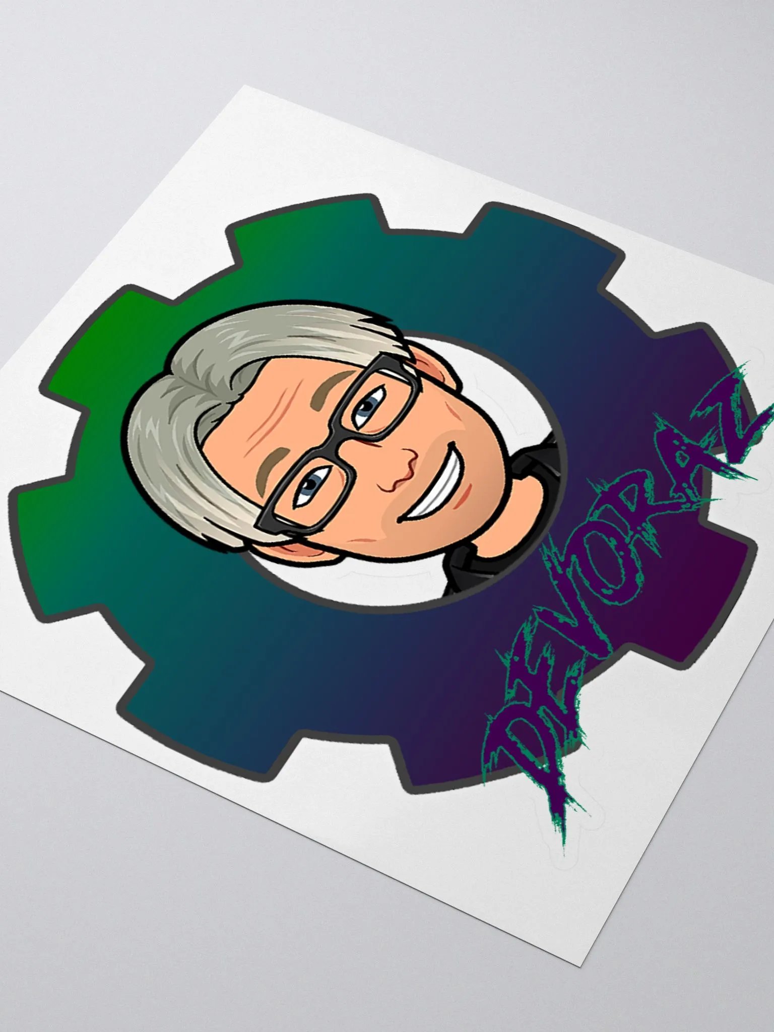 Devoraz Logo Sticker product image (8)