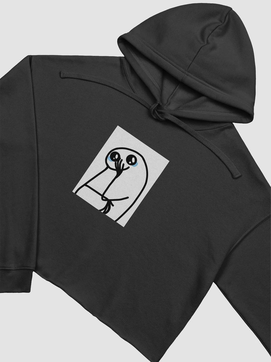Meme Surprise Delight Cartoon Crop Hoodie product image (11)