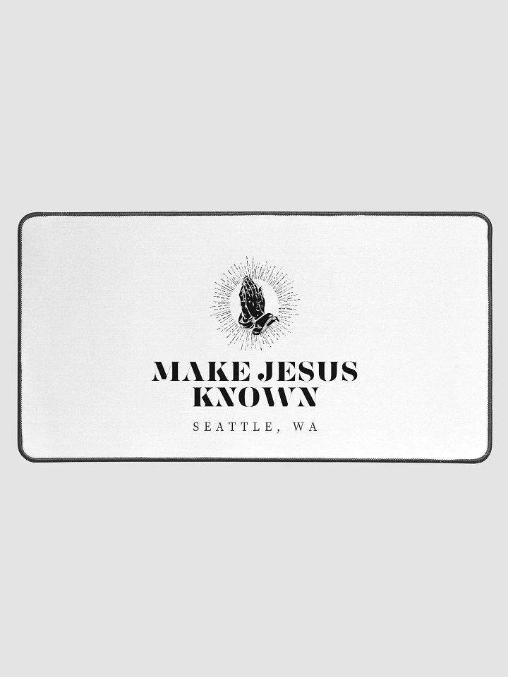 Make Jesus Known Desk Mat product image (1)