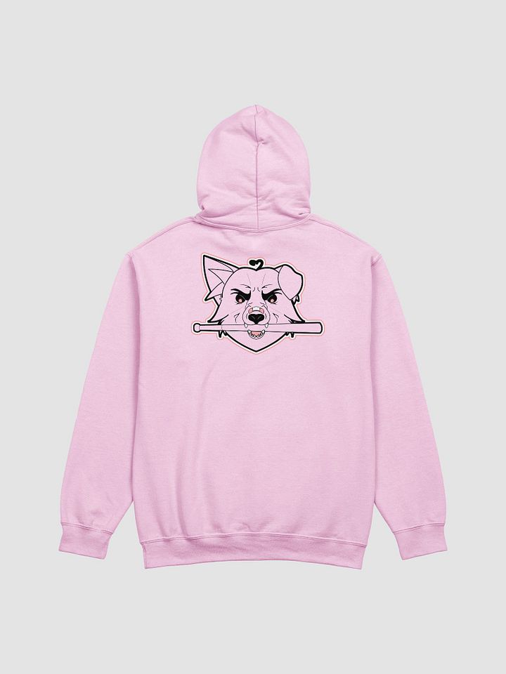 Angy Corgi Hoodie (transparent, back only) product image (2)