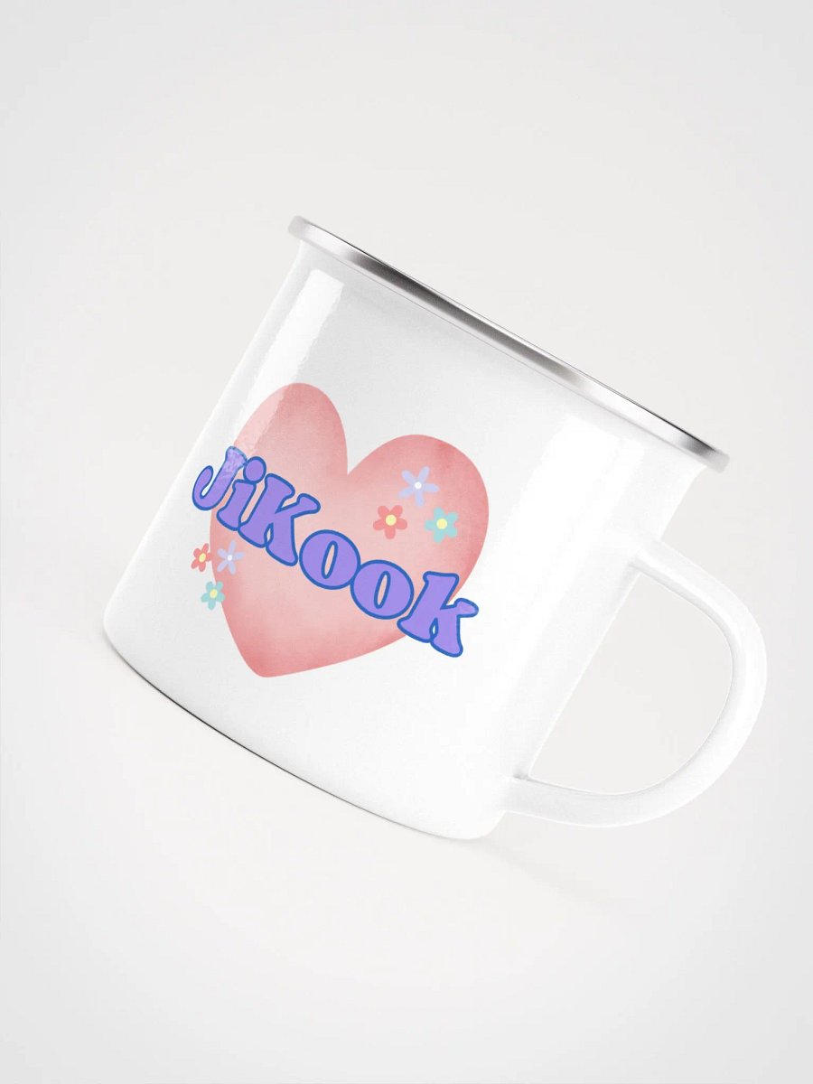 My heart belongs to JiKook Enamel Mug product image (5)