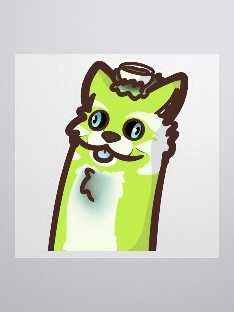 Avocado Puppet Kiss-Cut Sticker product image (1)