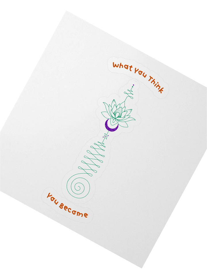 Mystic Lotus Kiss Cut Stickers product image (2)