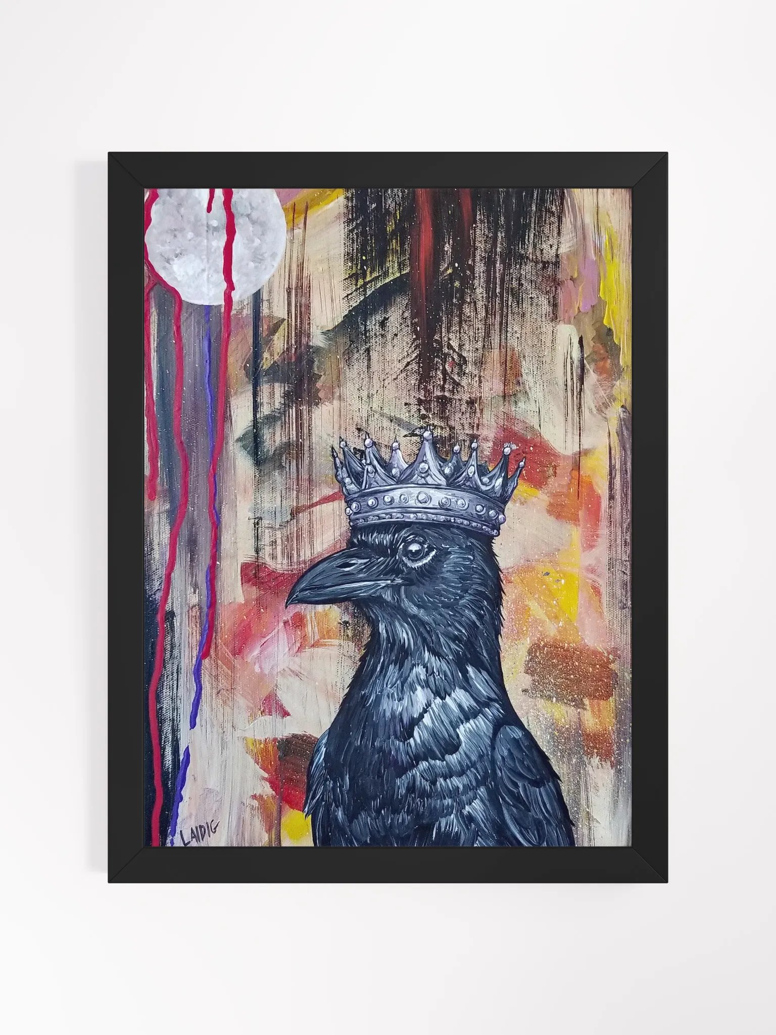 Flower Moon Framed Print product image (1)
