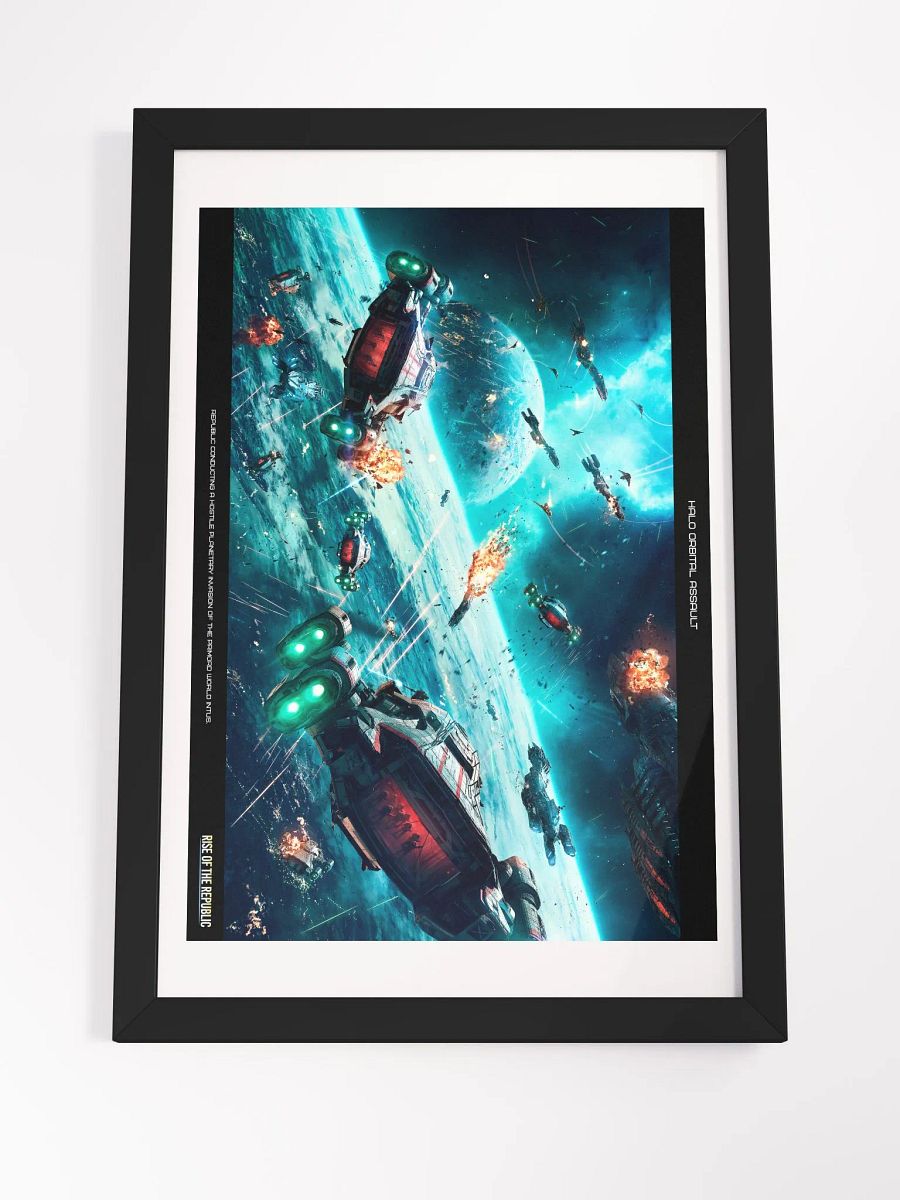 HALO Orbital Assault Poster product image (4)