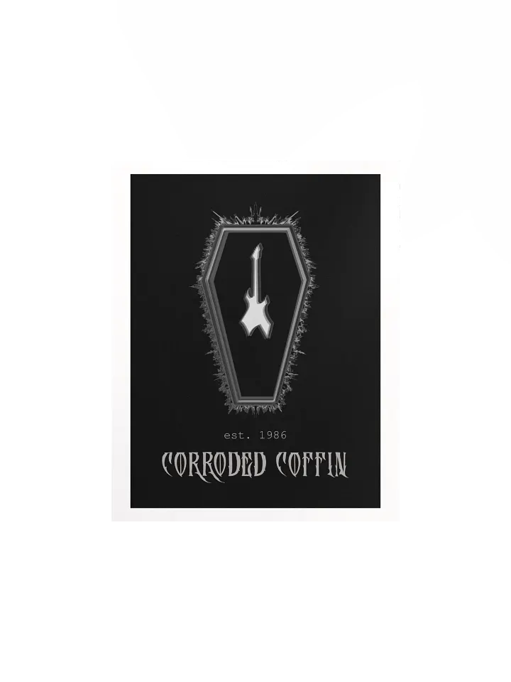 CORRODED COFFIN Print product image (1)