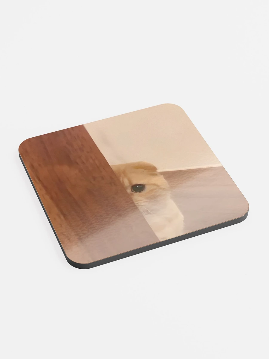 Glossed Cork Coaster: Meme Cats product image (2)