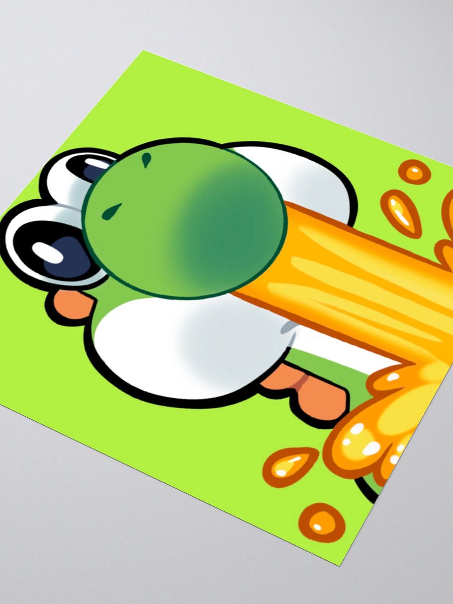 MARIOTHON YOSHI STICKER product image (3)
