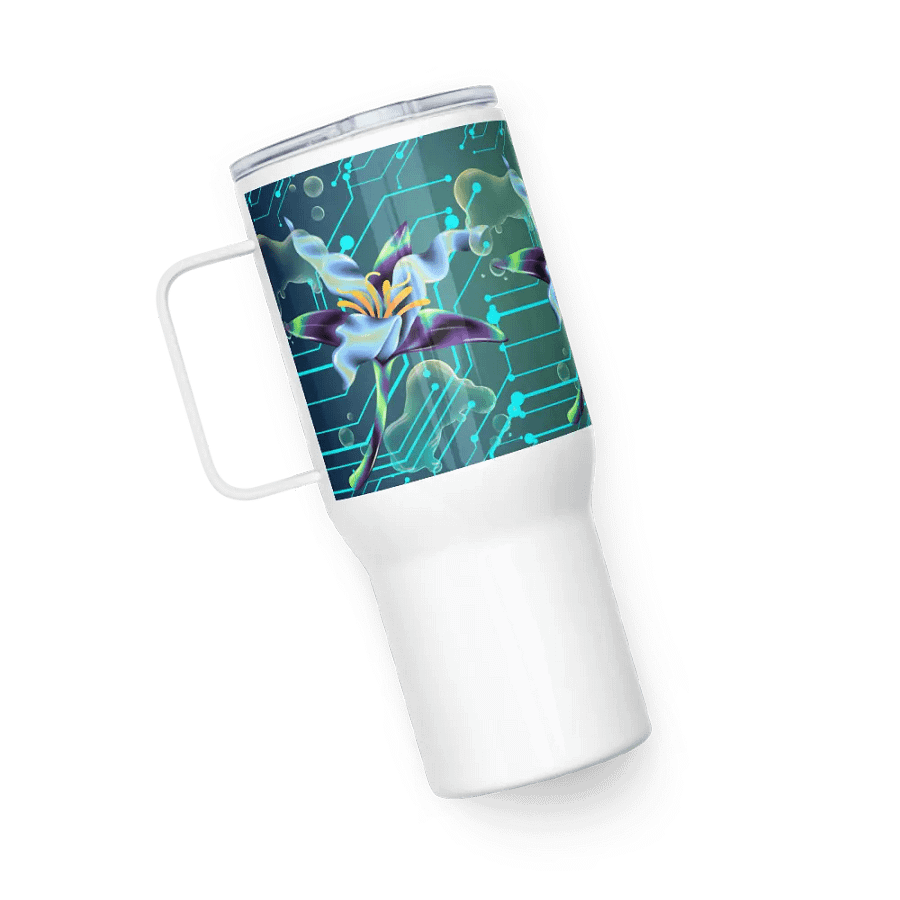 teal meta-magic insulated travel mug for stylish gents and ladies product image (5)