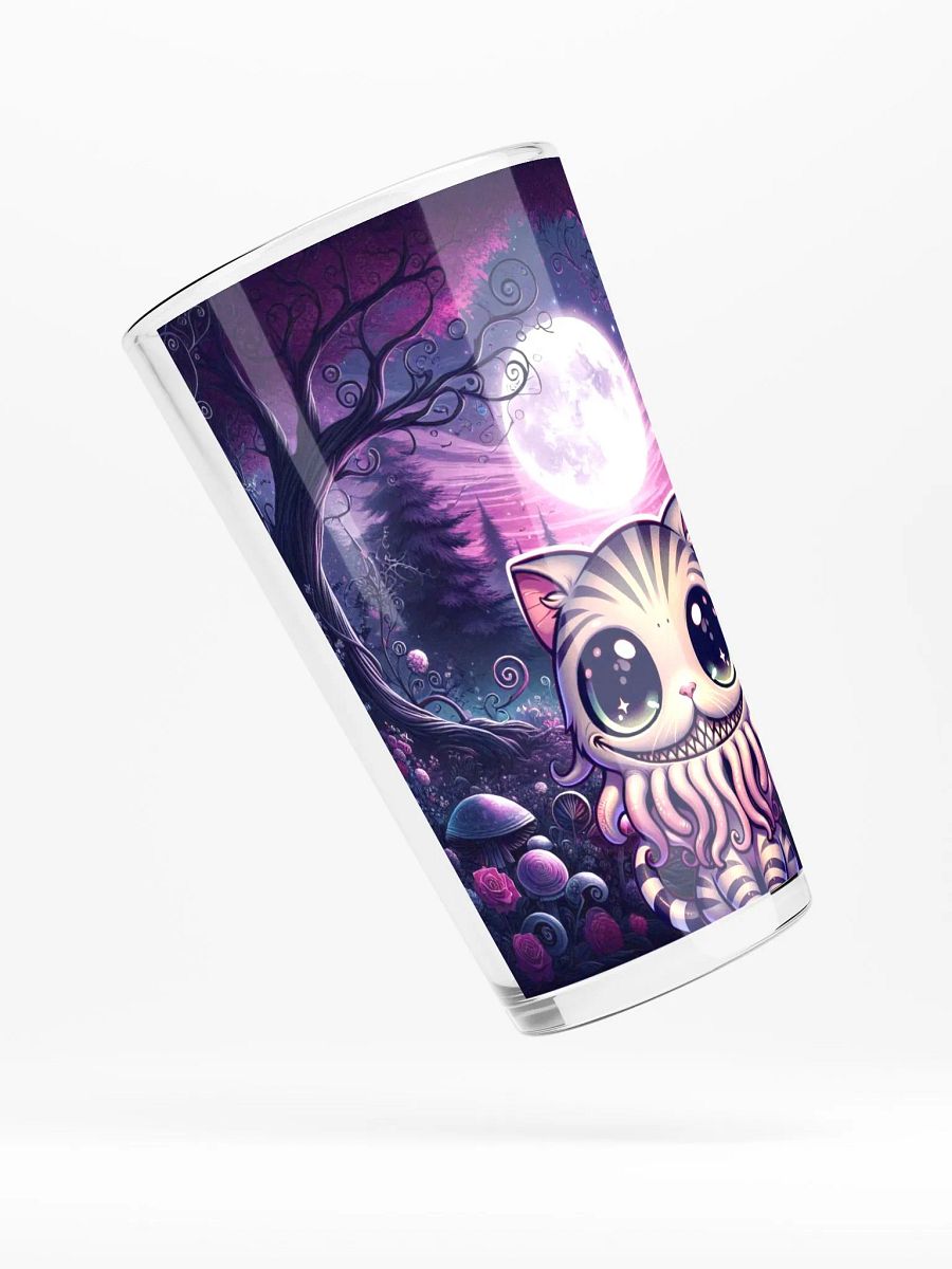 We're All Mad Here - Cheshire Cthulhucat Pint Glass product image (4)