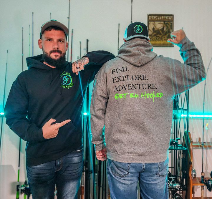 Get Em Hooked Classic Hoodie product image (1)