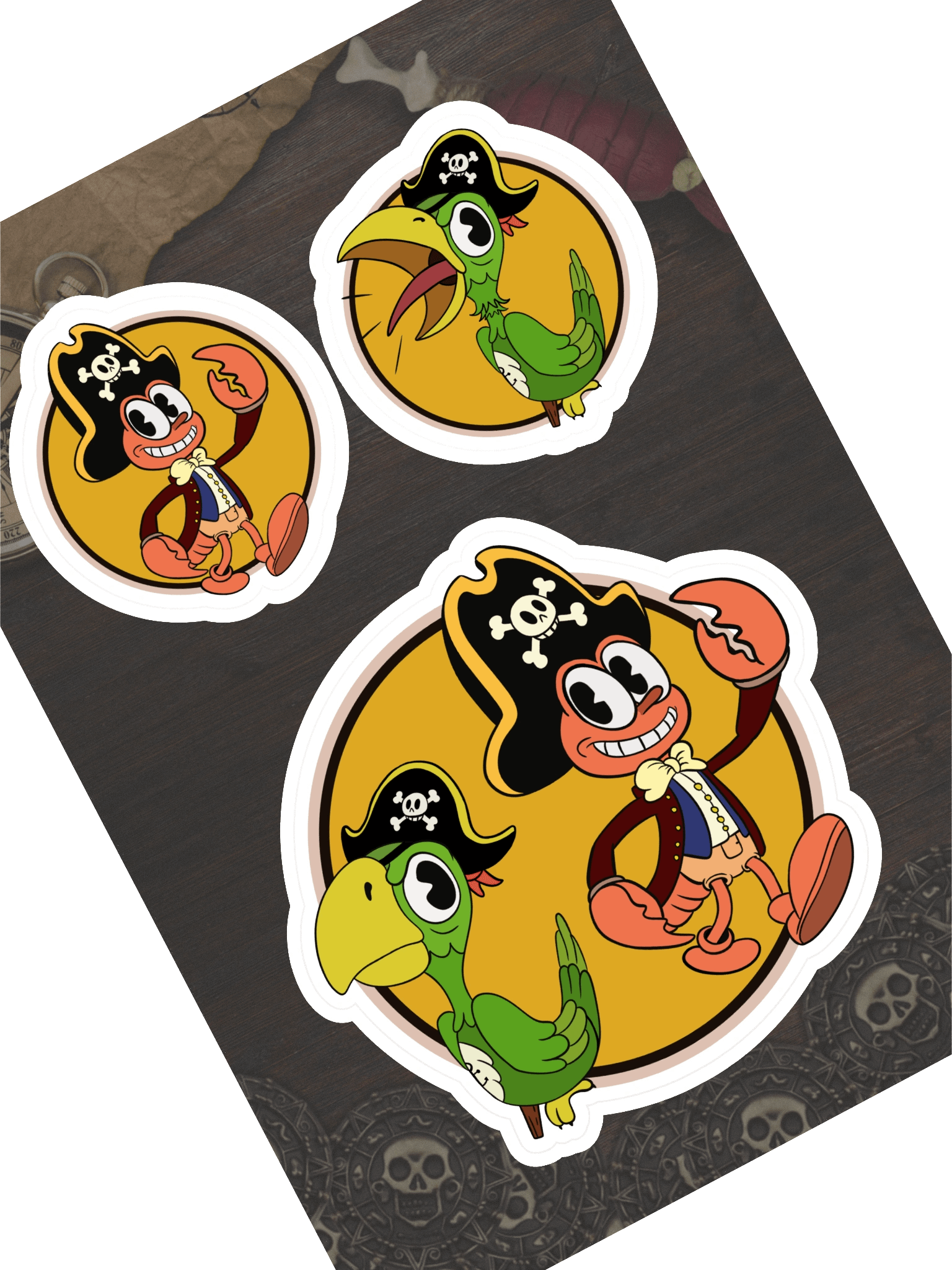CptLobsterLegs Icons Sticker Pack! product image (1)