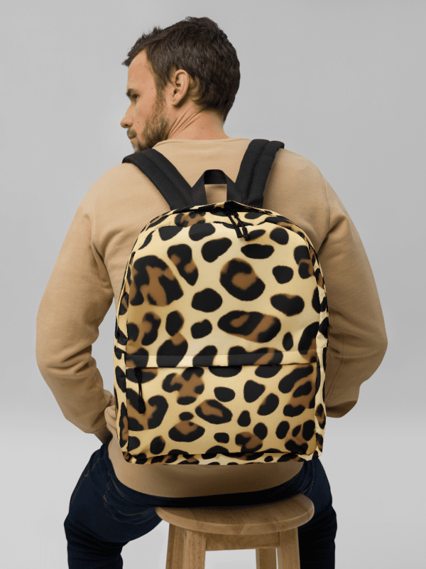 Leopard Luxe Backpack product image (1)