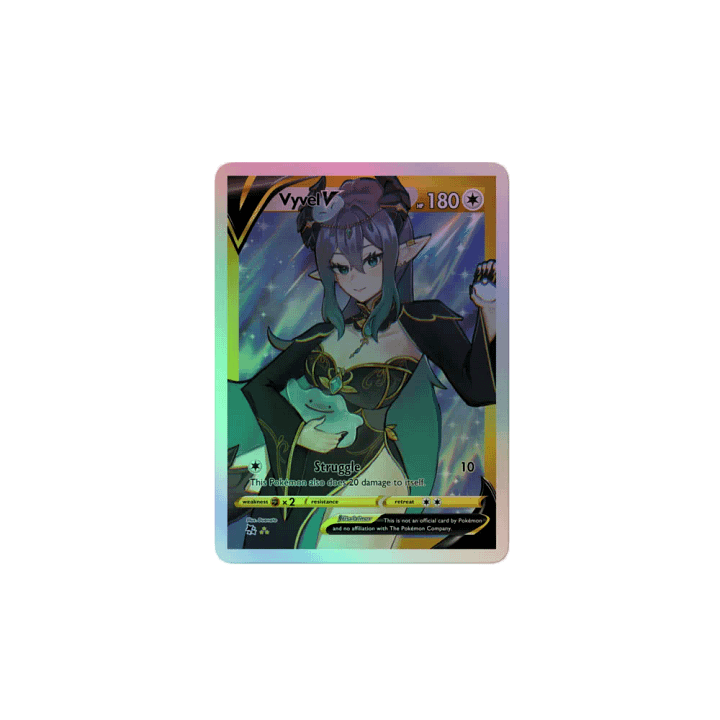 Holographic Trainer Card product image (2)