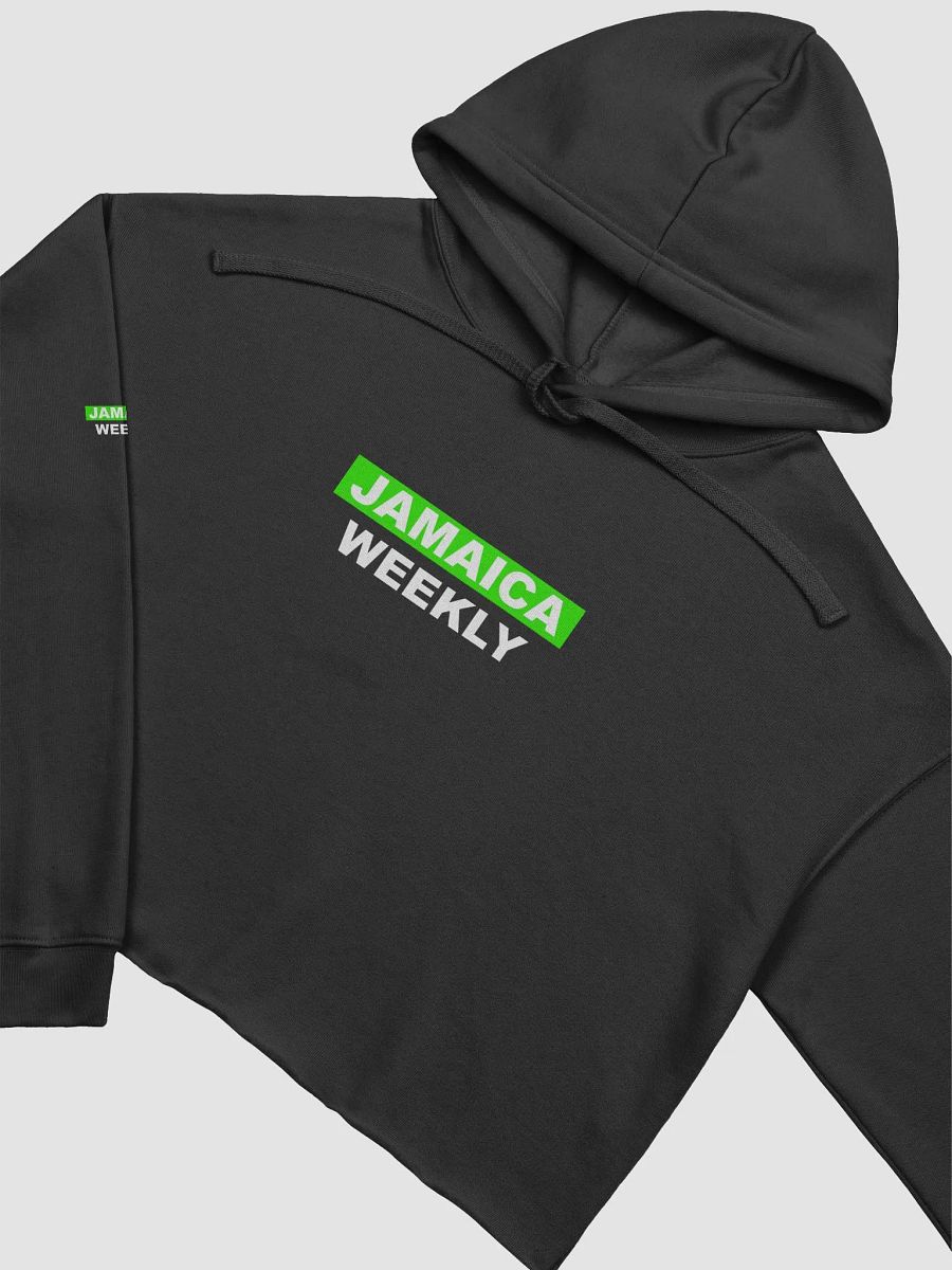 Jamaica Weekly Canvas Fleece Crop Hoodie product image (3)