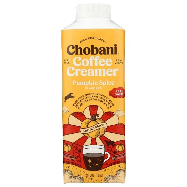 Chobani Coffee Creamer (pumpkin spice) product image (1)