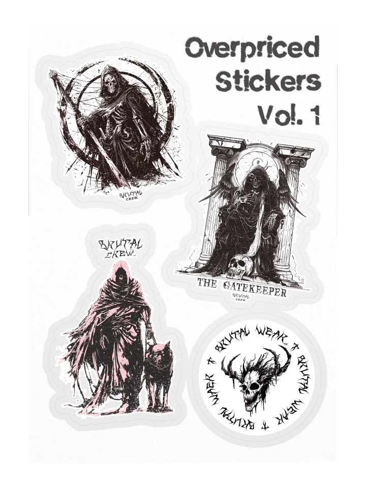 Overpriced Stickers Vol. 1 product image (1)