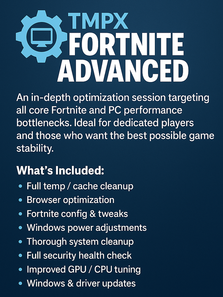 TMPX Fortnite Pro Tune-Up product image (1)