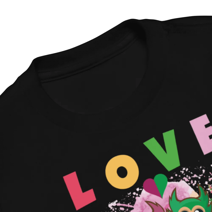 Love Colorful Funny Cute Bella +Canvas Toddler T-Shirt – Best Gift for Kids product image (9)