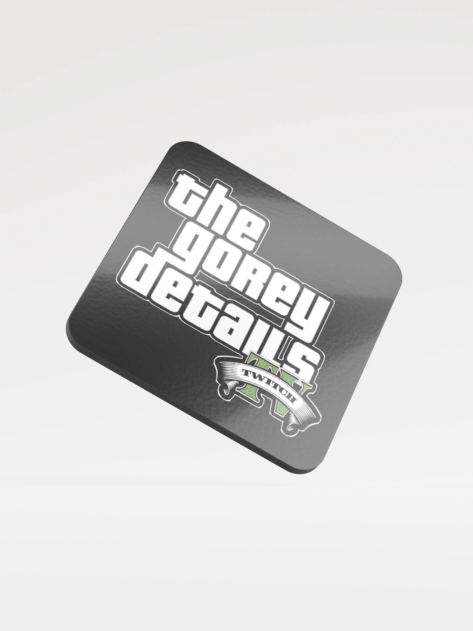 TGD - Glossed Cork Coaster product image (1)