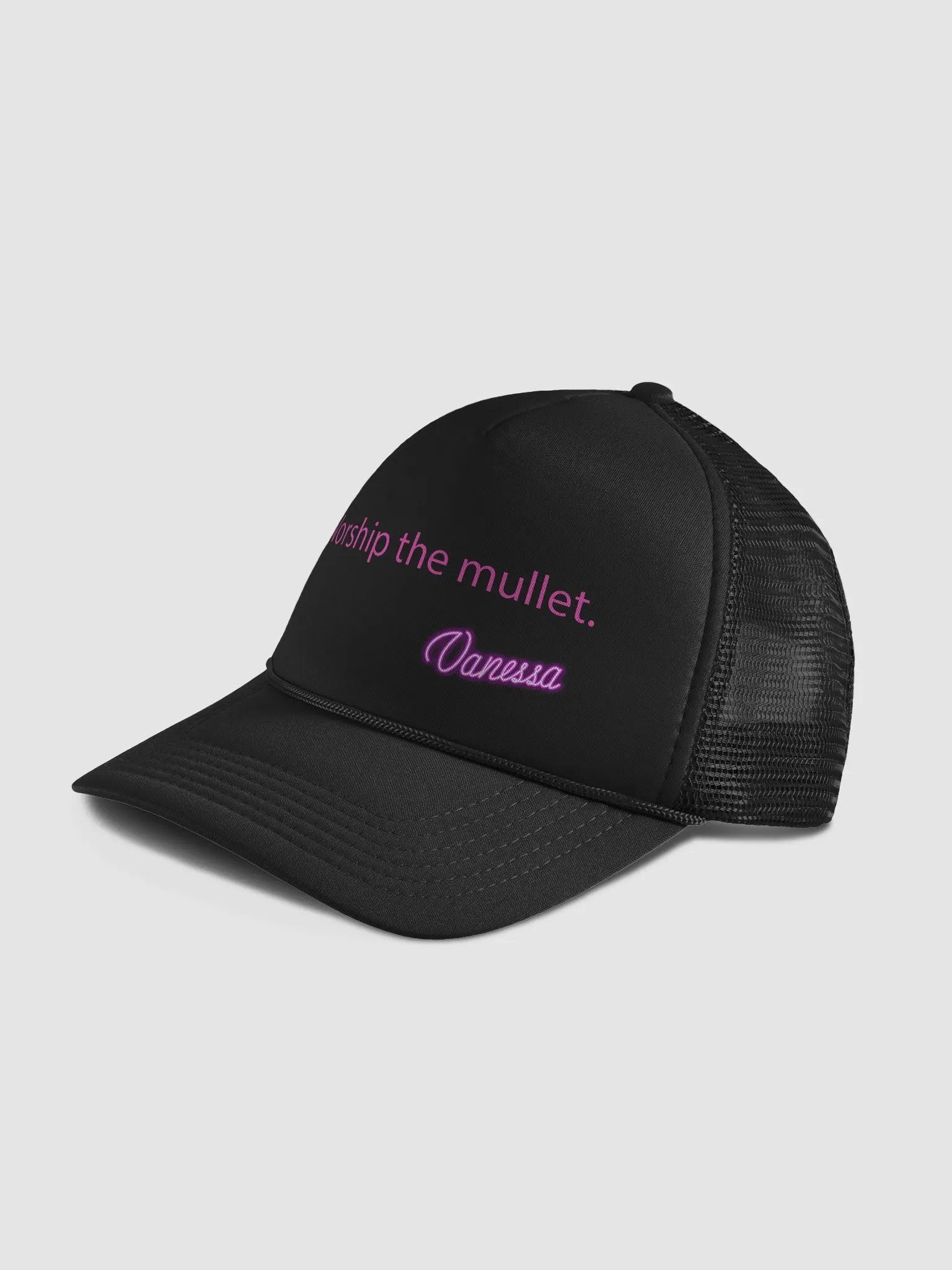 Worship the Mullet Cap product image (4)