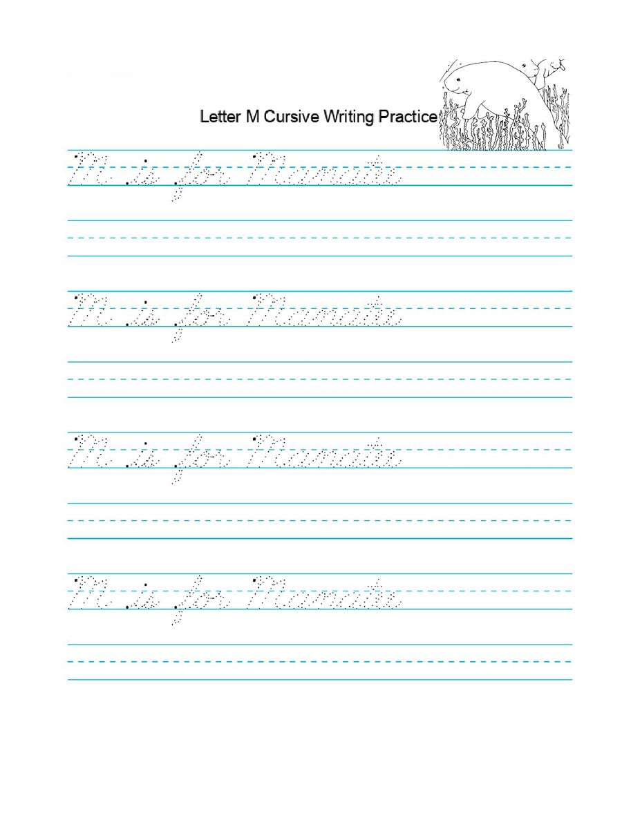 Cursive Writing Practice with Animal Names product image (6)