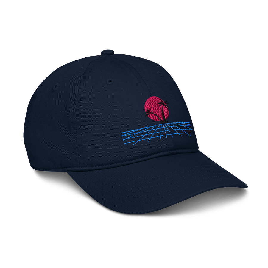 Retro Sunset Palm Dad Hat product image (6)
