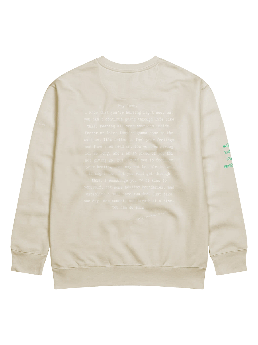 Hey Love Sweatshirt – Cozy Comfort with Encouraging Messages product image (14)