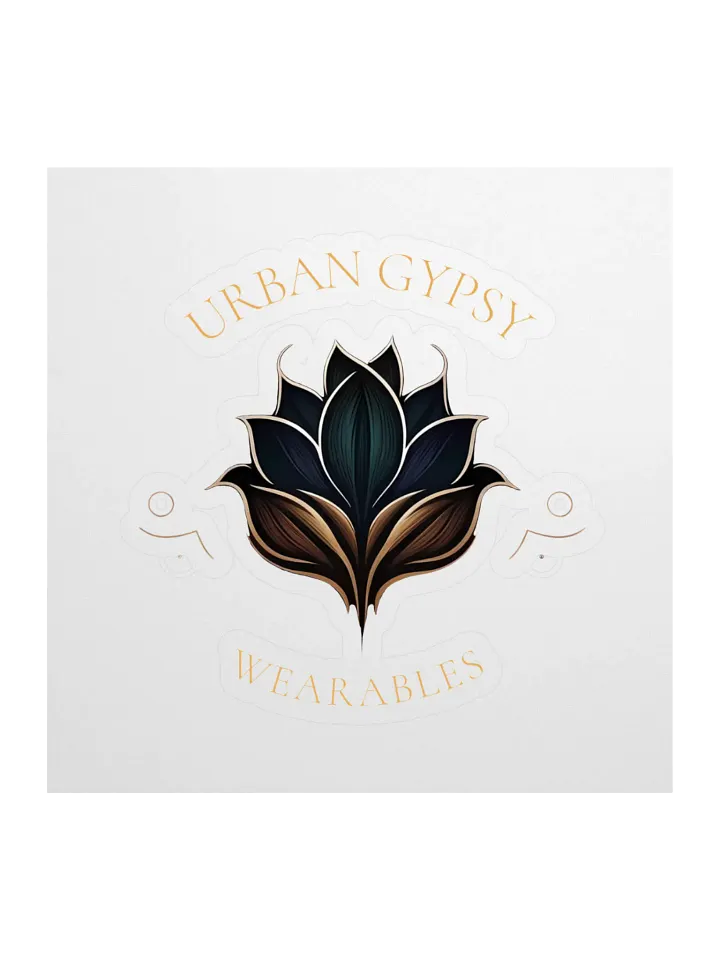 Urban Gypsy Lotus Kiss-Cut Stickers product image (1)
