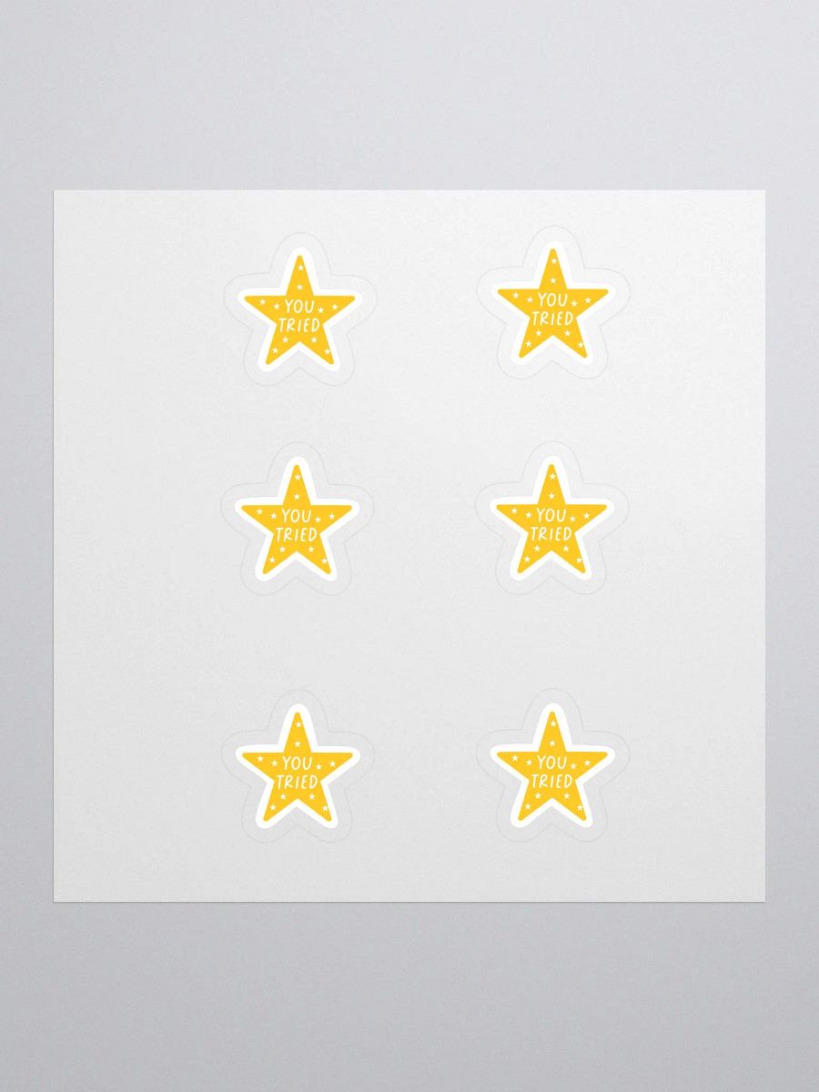 You Tried Sticker (MEDIUM Sheet) product image (1)