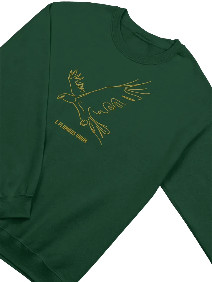 Golden Flight Bird Crewneck Sweatshirt product image (10)